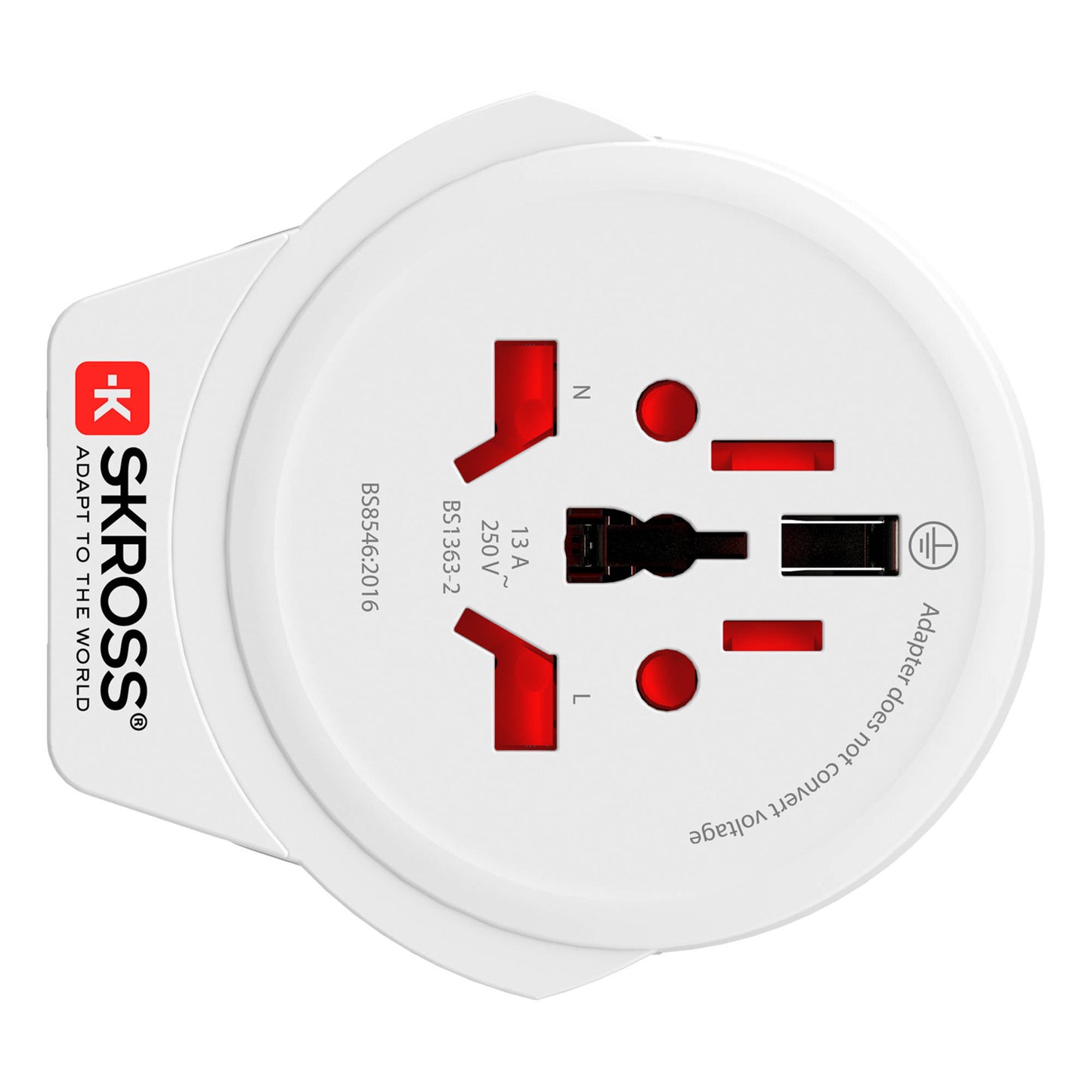 Matkailijan adapteri world USB-A 1.302535