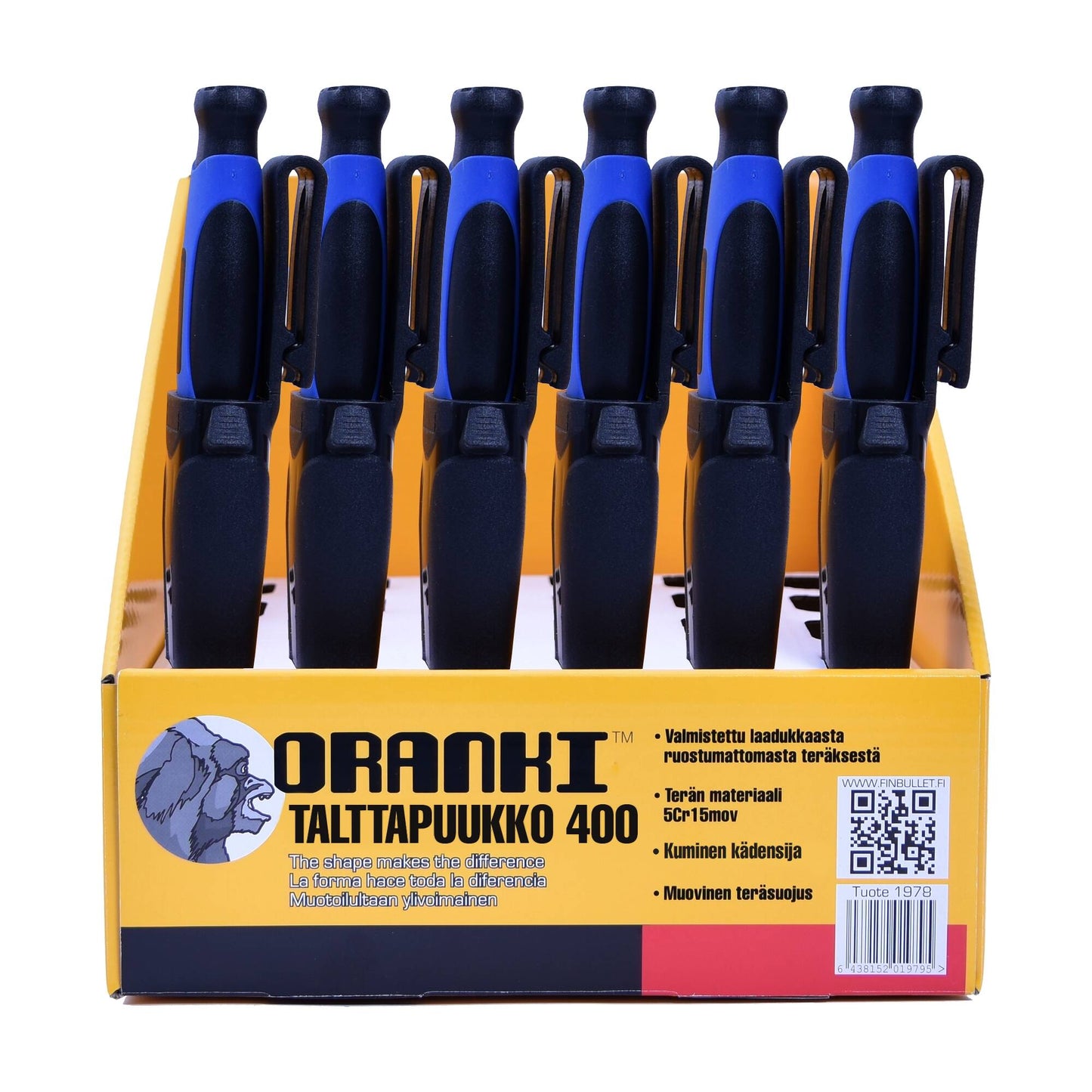 Orange Chisel Knife 400