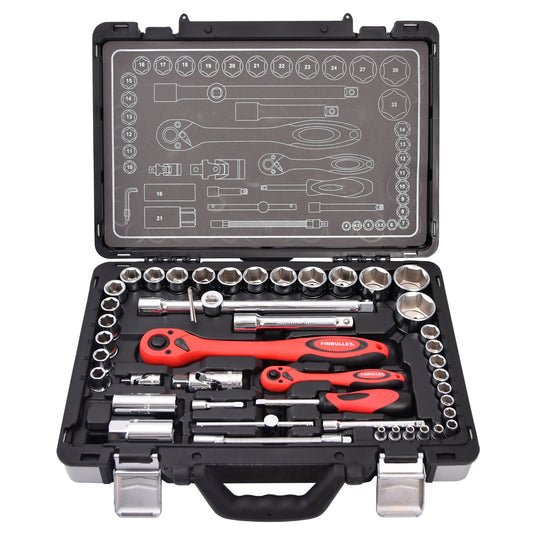 Finbullet Hylsysarja 1/2" & 1/4" 48-os