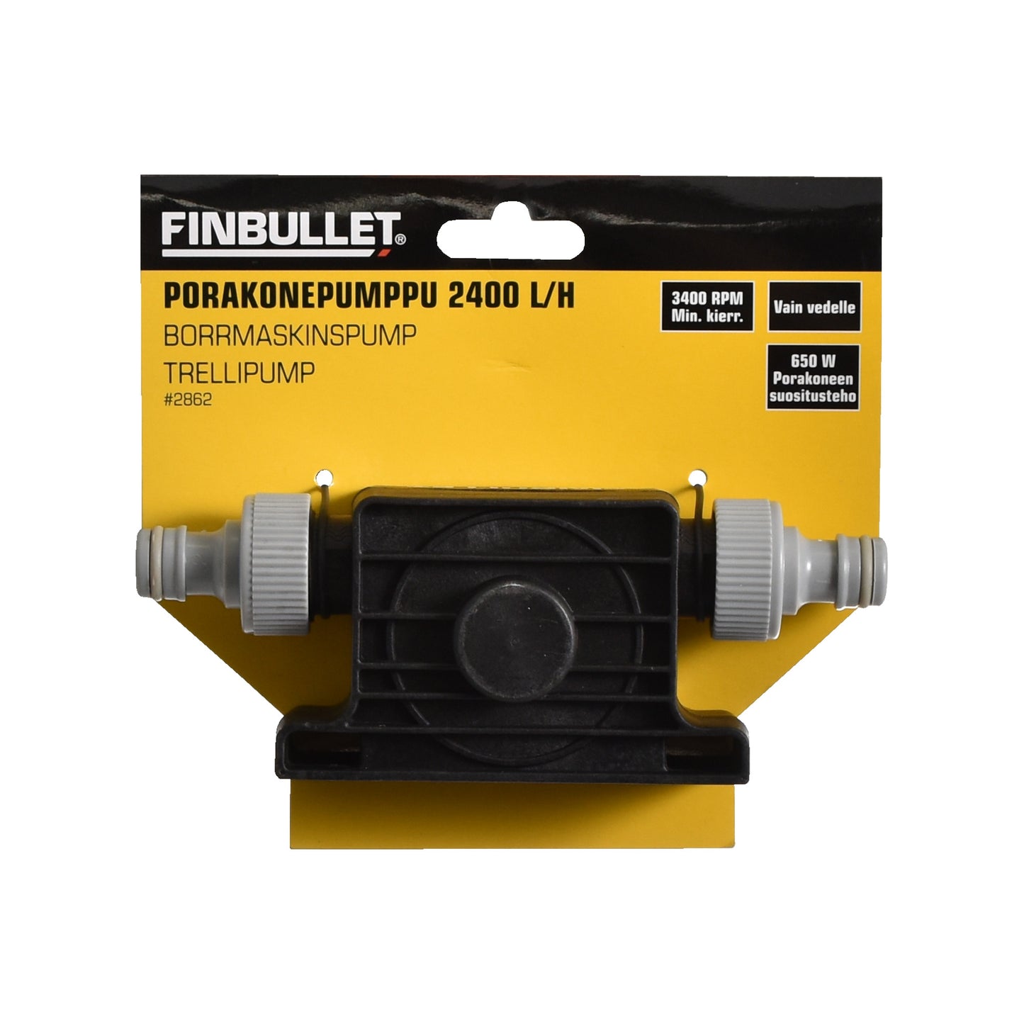 Finbullet Porakonepumppu 2400 l/h