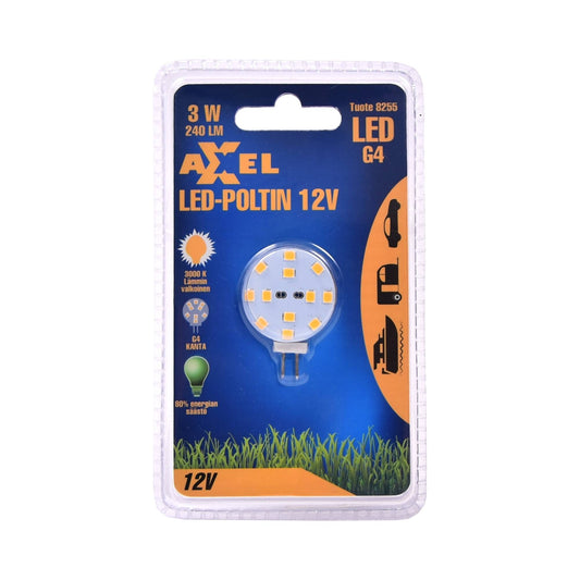 Axxel 12 V LED-poltin G4 3 W