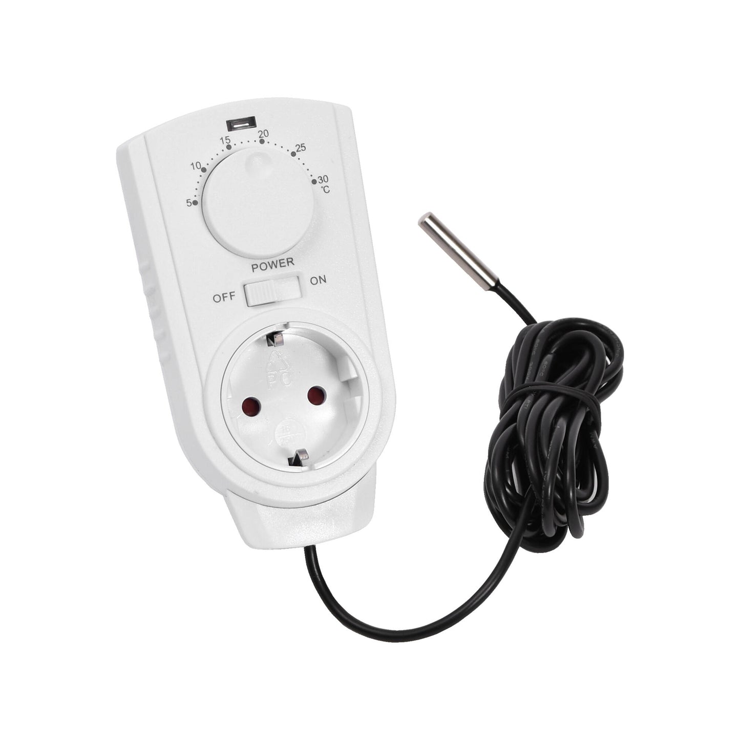 Axxel Thermostat with 3 m sensor cable