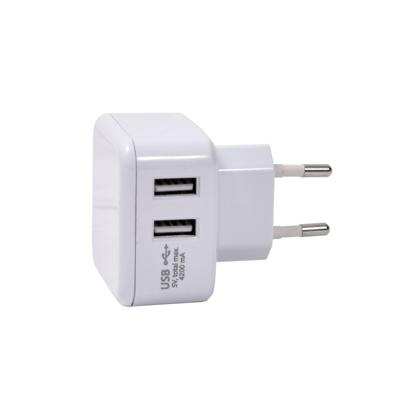 Axxel USB-laturi 2 paikkaa 4.2A 230V
