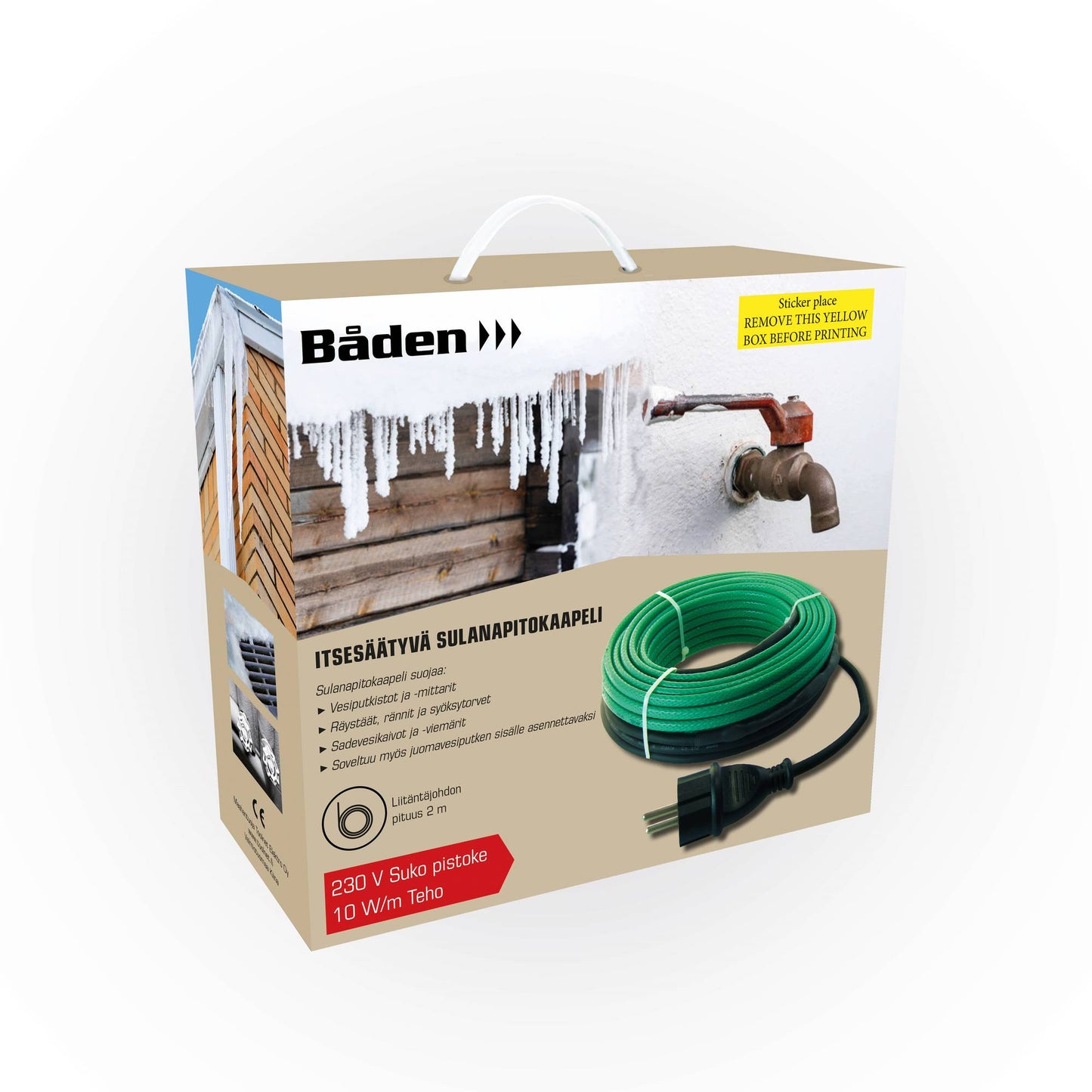 Båden Itsesäätyvä sulanapitokaapeli