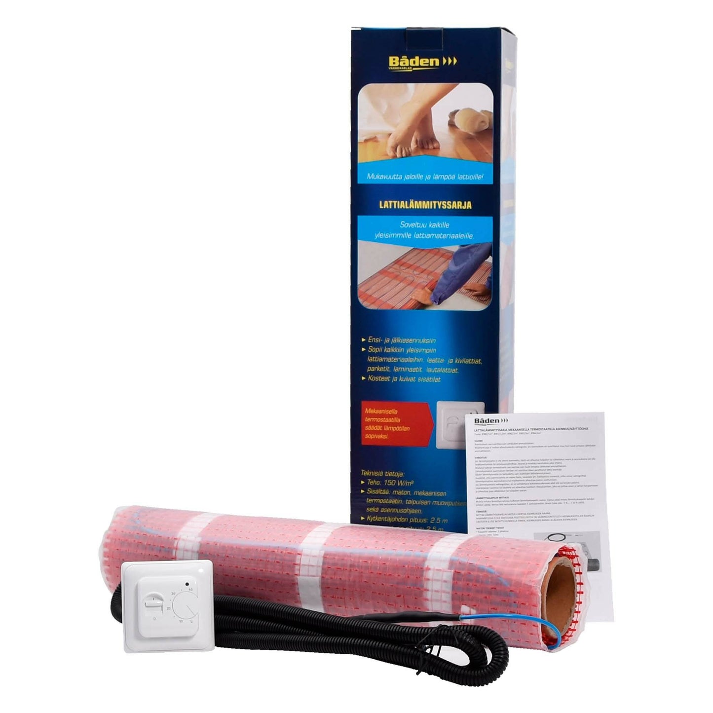 Båden Floor heating set 150 W/m2