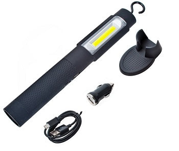 Finbullet 3 W COB USB rechargeable