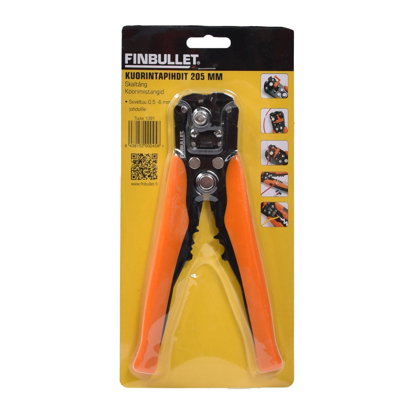 Finbullet Automatic peeling pliers 205mm