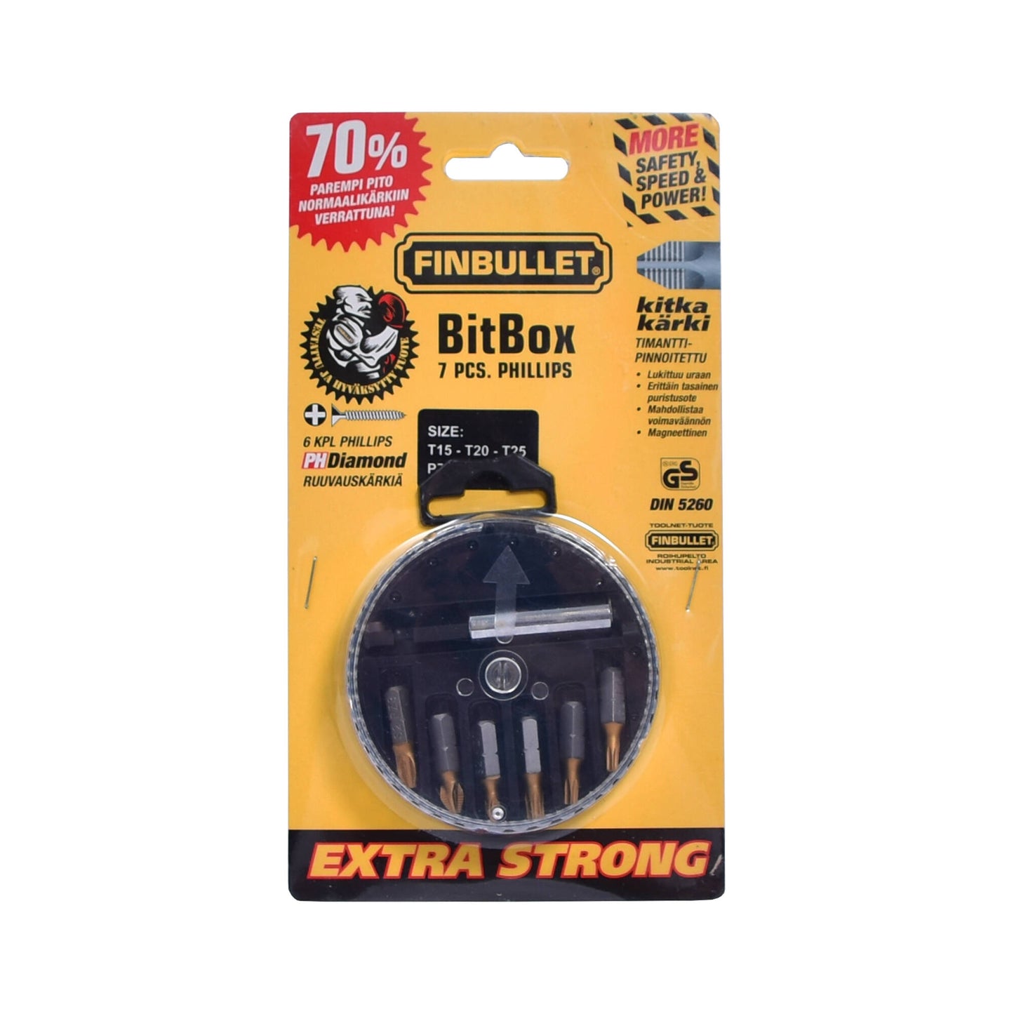 Finbullet Bit box 7-os