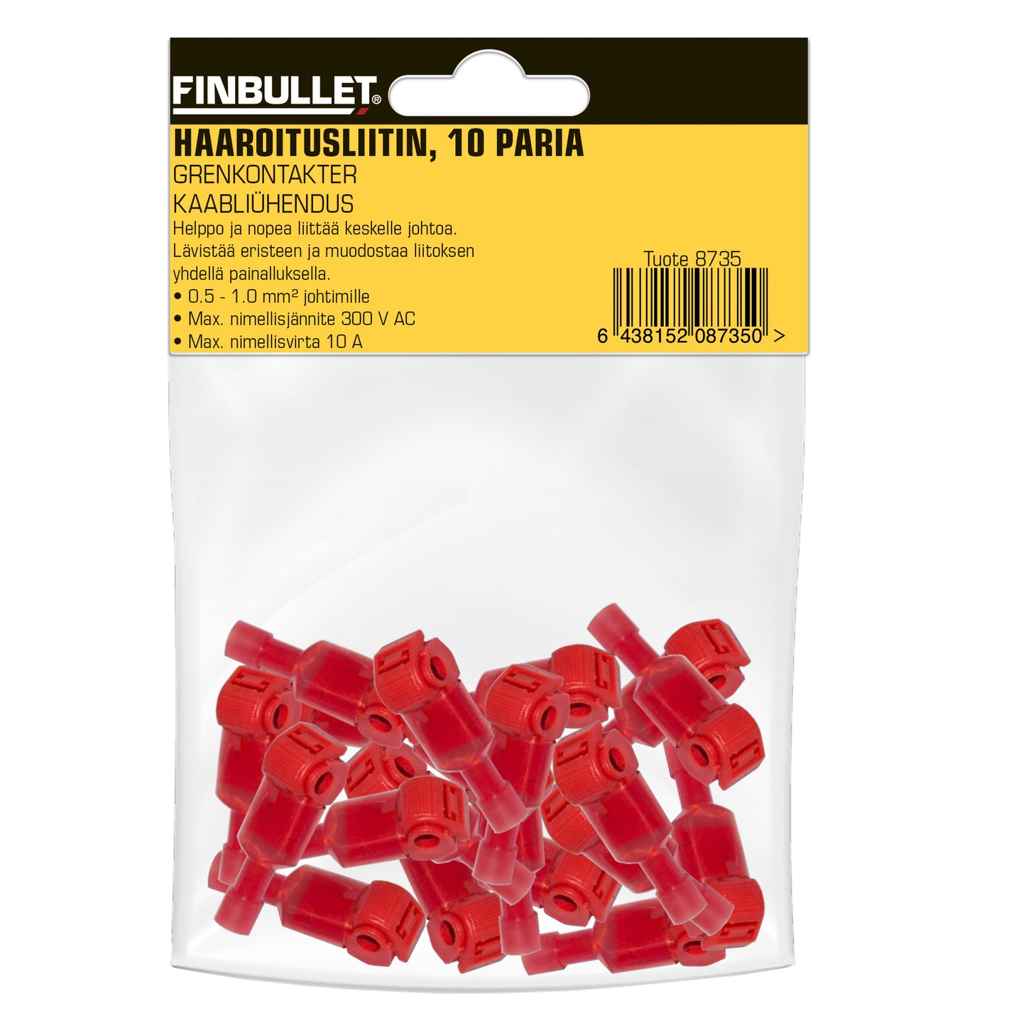 Finbullet Branch connector 0.5-1.0mm² 10 branches