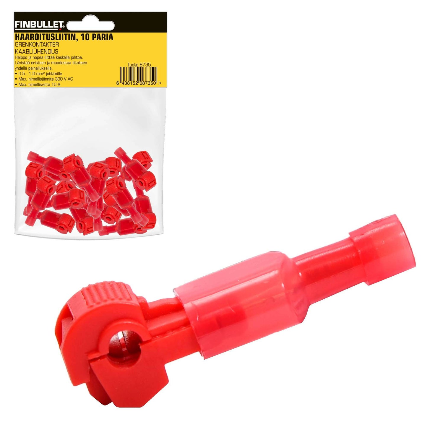 Finbullet Branch connector 0.5-1.0mm² 10 branches