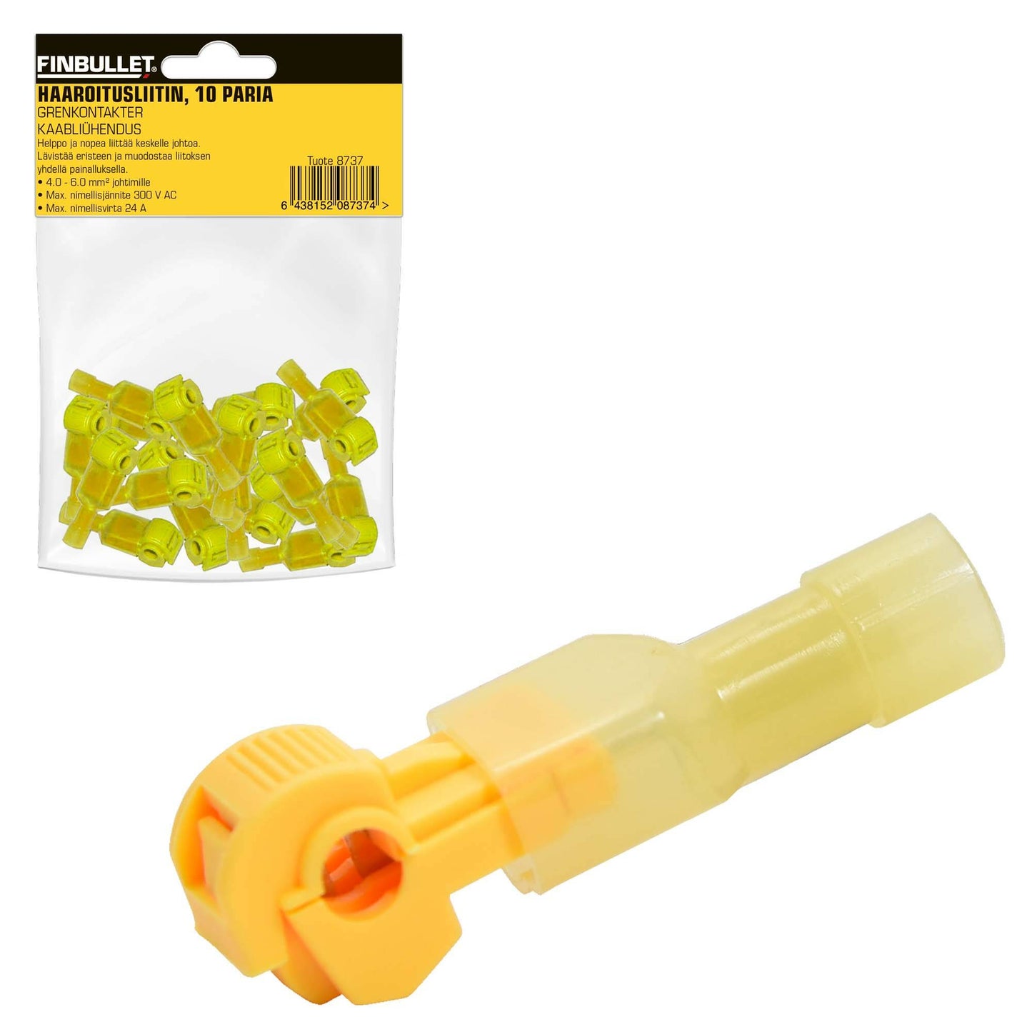 Finbullet Branch connector 4.0-6.0mm² 10 branches