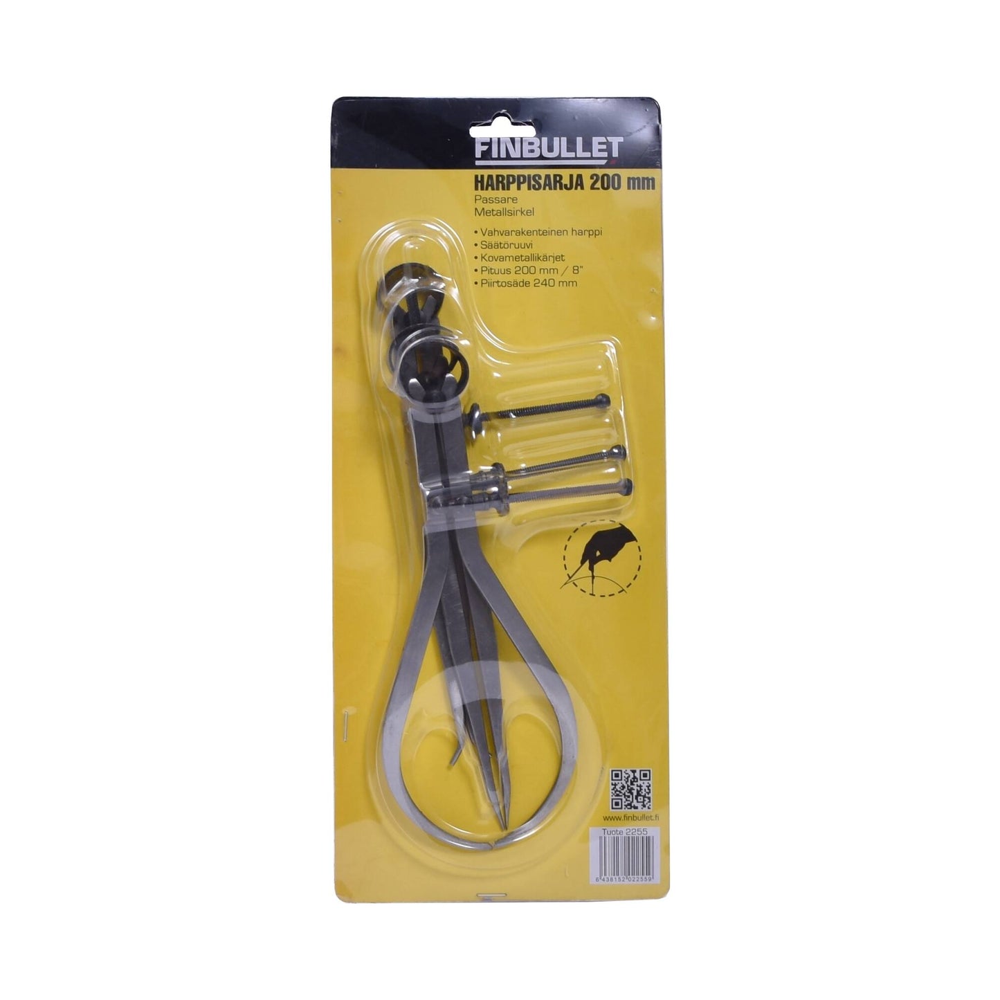Finbullet Harpi set 3-piece 200 mm