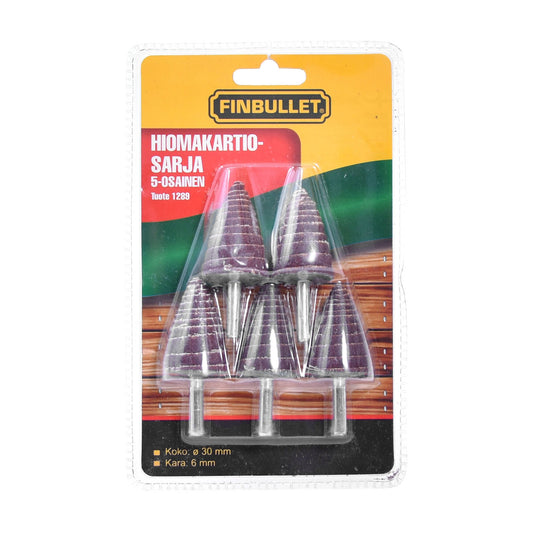 Finbullet Grinding cone 30mm 5-piece