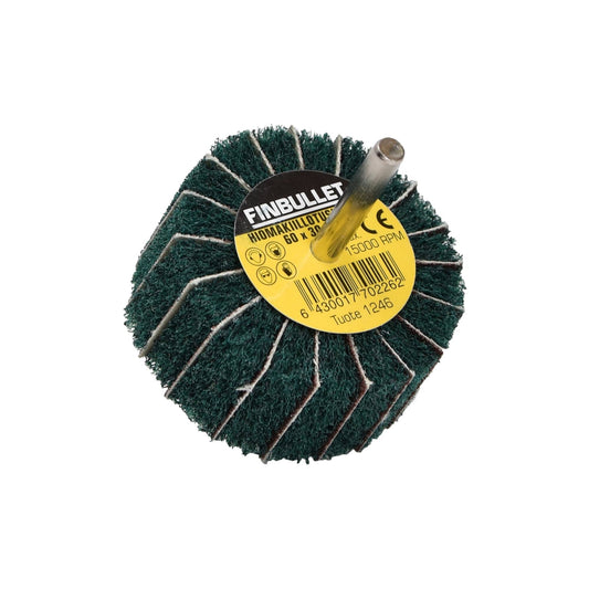 Finbullet Grinding polishing disc 60x30x6mm