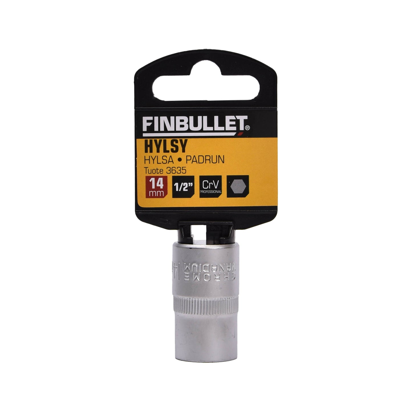 Finbullet Socket 1/2" 14mm
