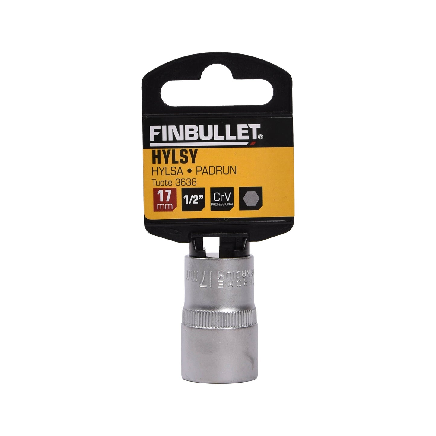 Finbullet Socket 1/2" 17mm