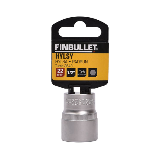Finbullet Socket 1/2" 22mm