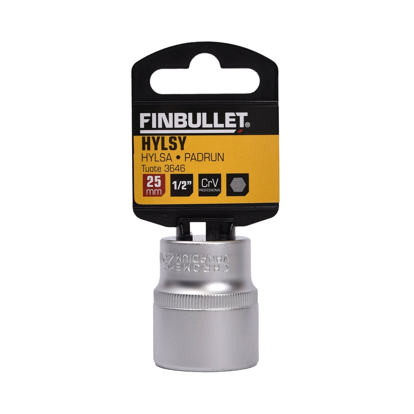 Finbullet Socket 1/2" 25mm
