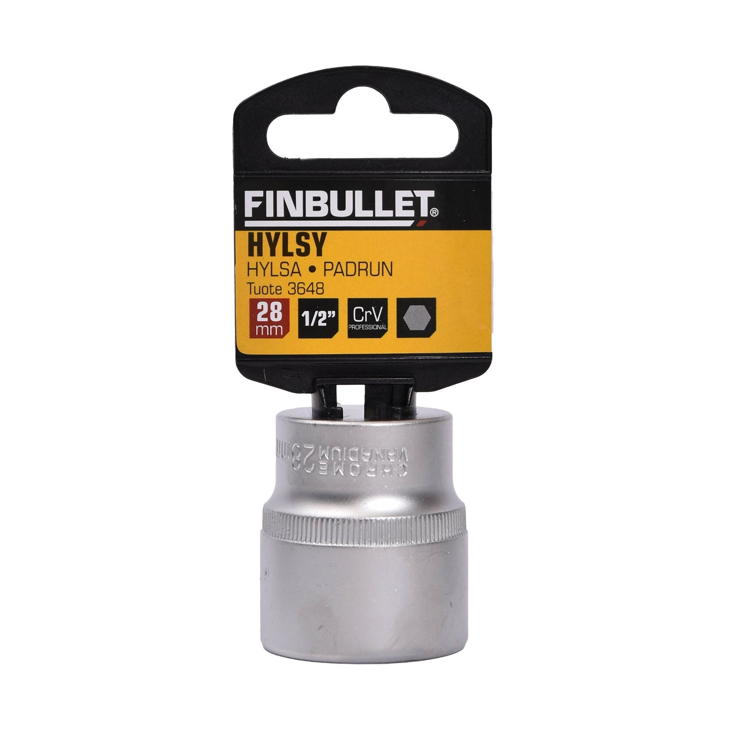 Finbullet Socket 1/2" 28mm