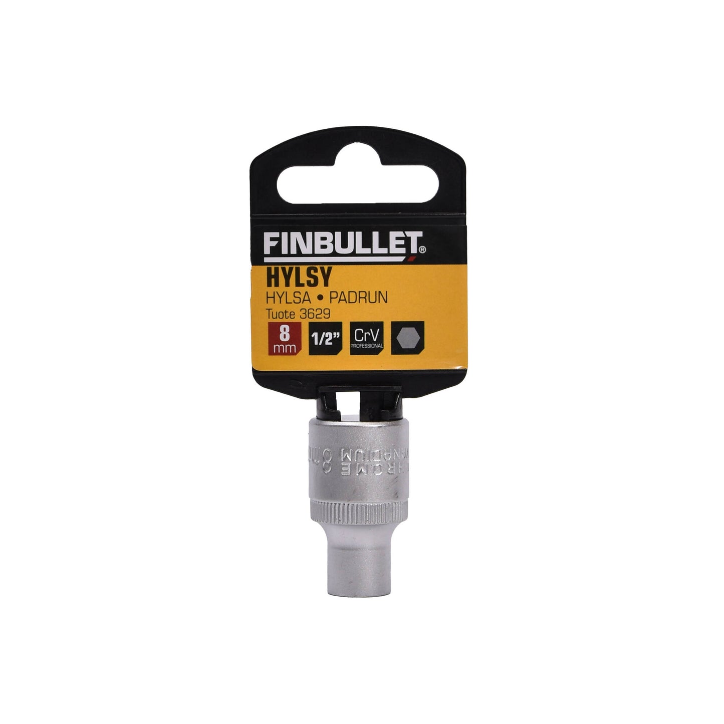 Finbullet Socket 1/2" 8mm