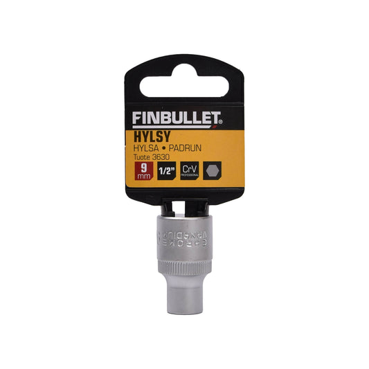 Finbullet Socket 1/2" 9mm
