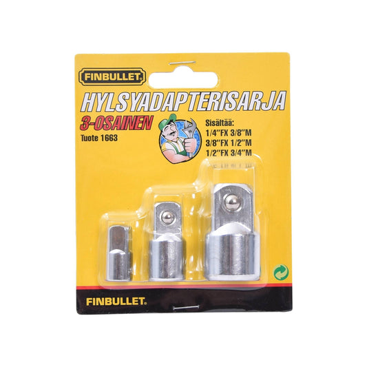 Finbullet Socket adapters 3-part