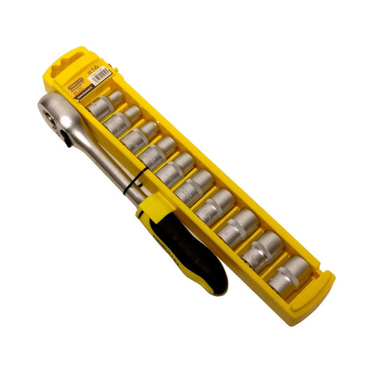 Finbullet Socket set 1/2" 11-section 9-19mm