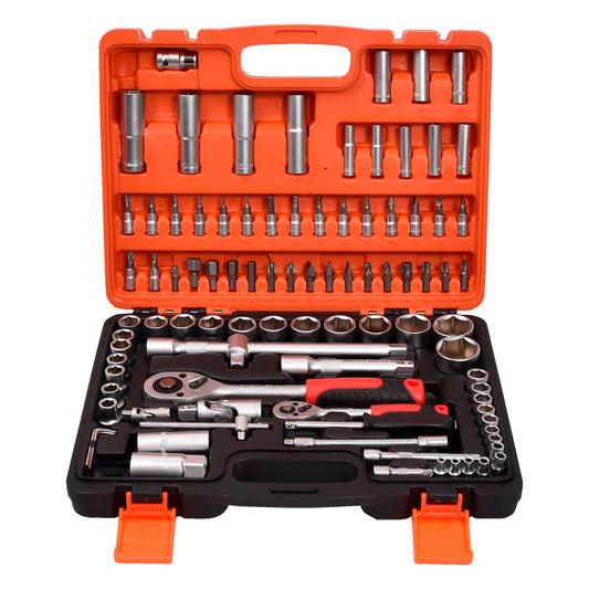 Finbullet Socket set 1/4" &amp; 1/2" 94-pcs
