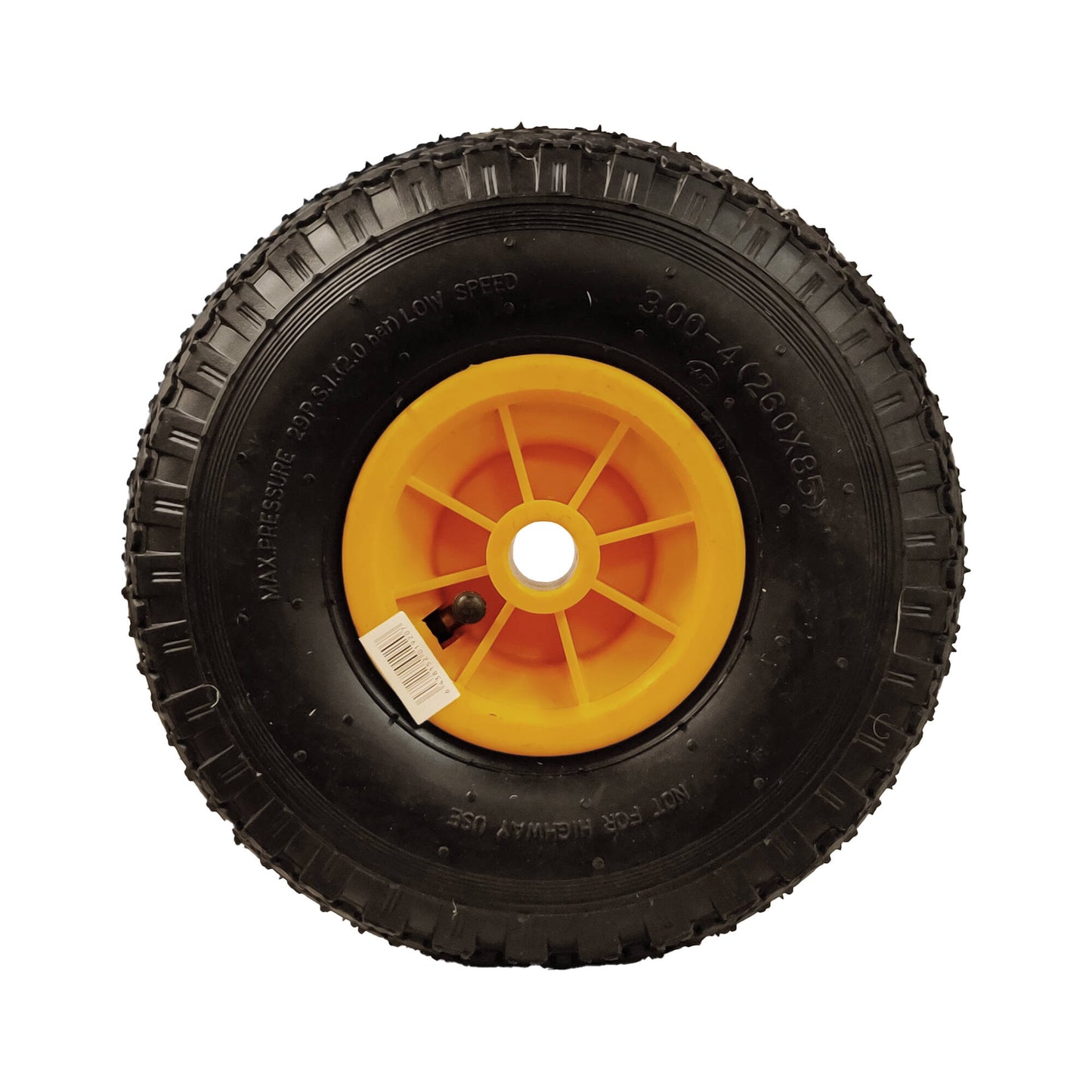 Finbullet Air tire 3.00-4/260mm plastic rim