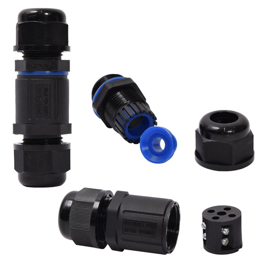Finbullet Extension connector 3-pin IP68 0.5-1.5mm²