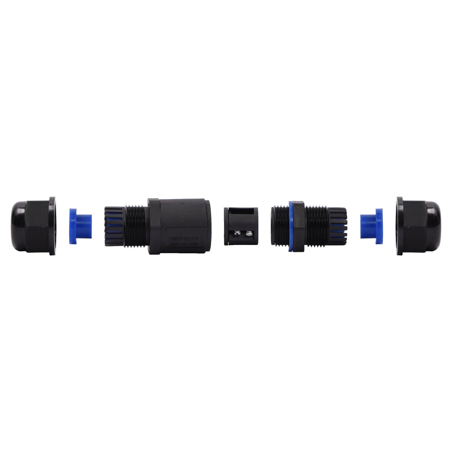 Finbullet Extension connector 3-pin IP68 0.5-1.5mm²