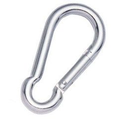 Finbullet Spring hook 70 mm stainless