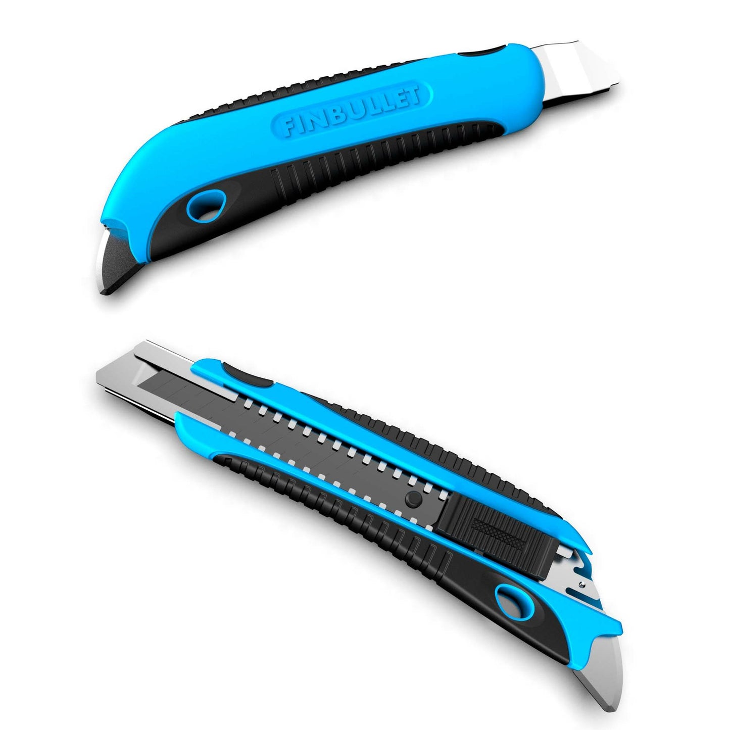Finbullet Serrated blade knife 18mm with box opener