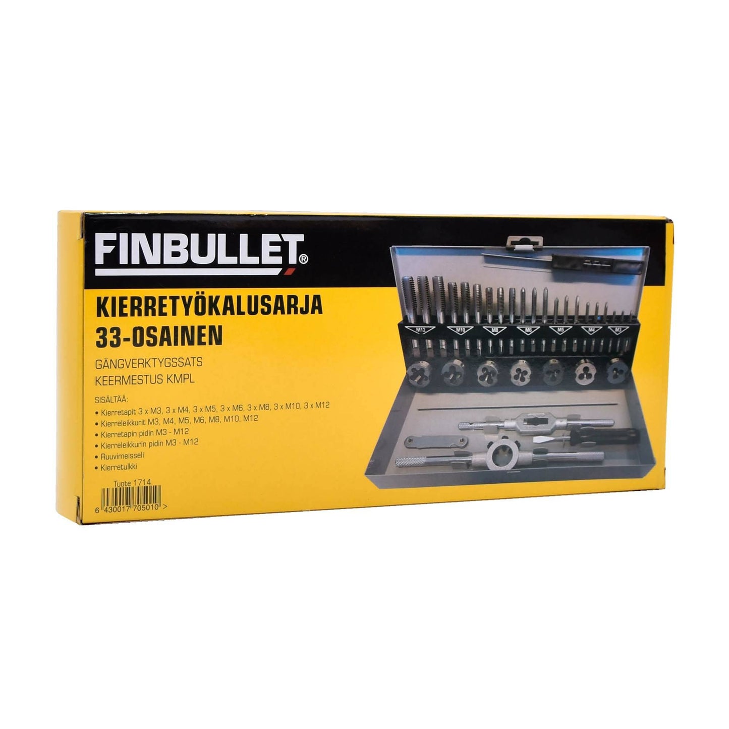 Finbullet Thread kit/pin set 33-pcs