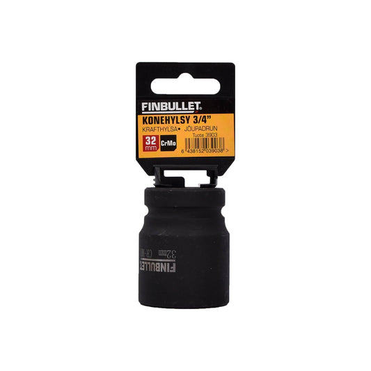 Finbullet Machine socket 32mm 3/4" Cr-Mo