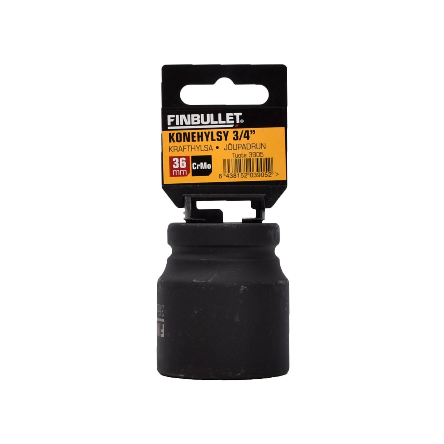 Finbullet Machine socket 36mm 3/4" Cr-Mo