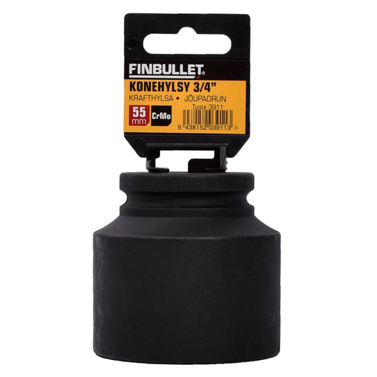 Finbullet Machine socket 55mm 3/4" Cr-Mo
