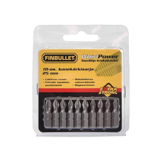 Finbullet Machine tip 25mm 10 pcs
