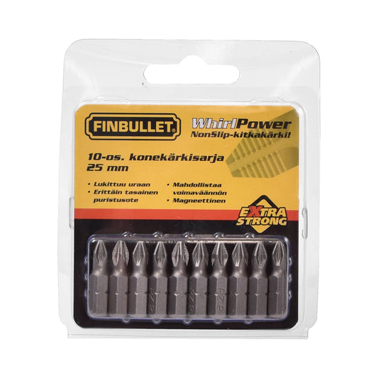 Finbullet Machine tip PZ2 25mm 10 pcs