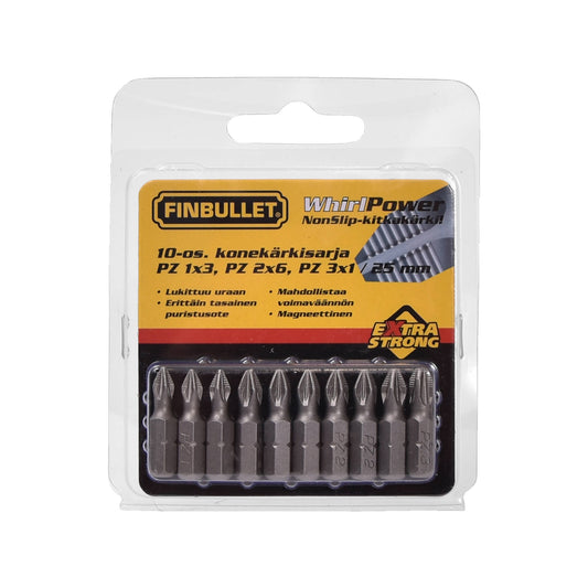 Finbullet Machine tip kit 10-piece