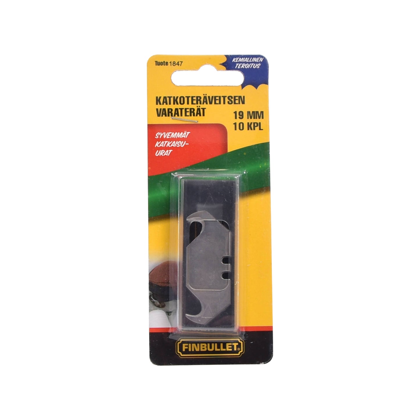 Finbullet Hook carpet knife blades 19mm