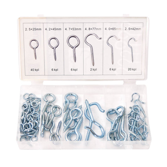 Finbullet Hook set 80 pcs