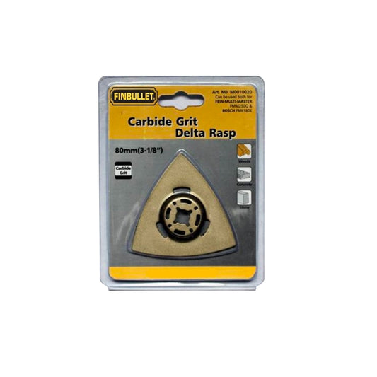 Finbullet Carbide scraper 80mm triangle
