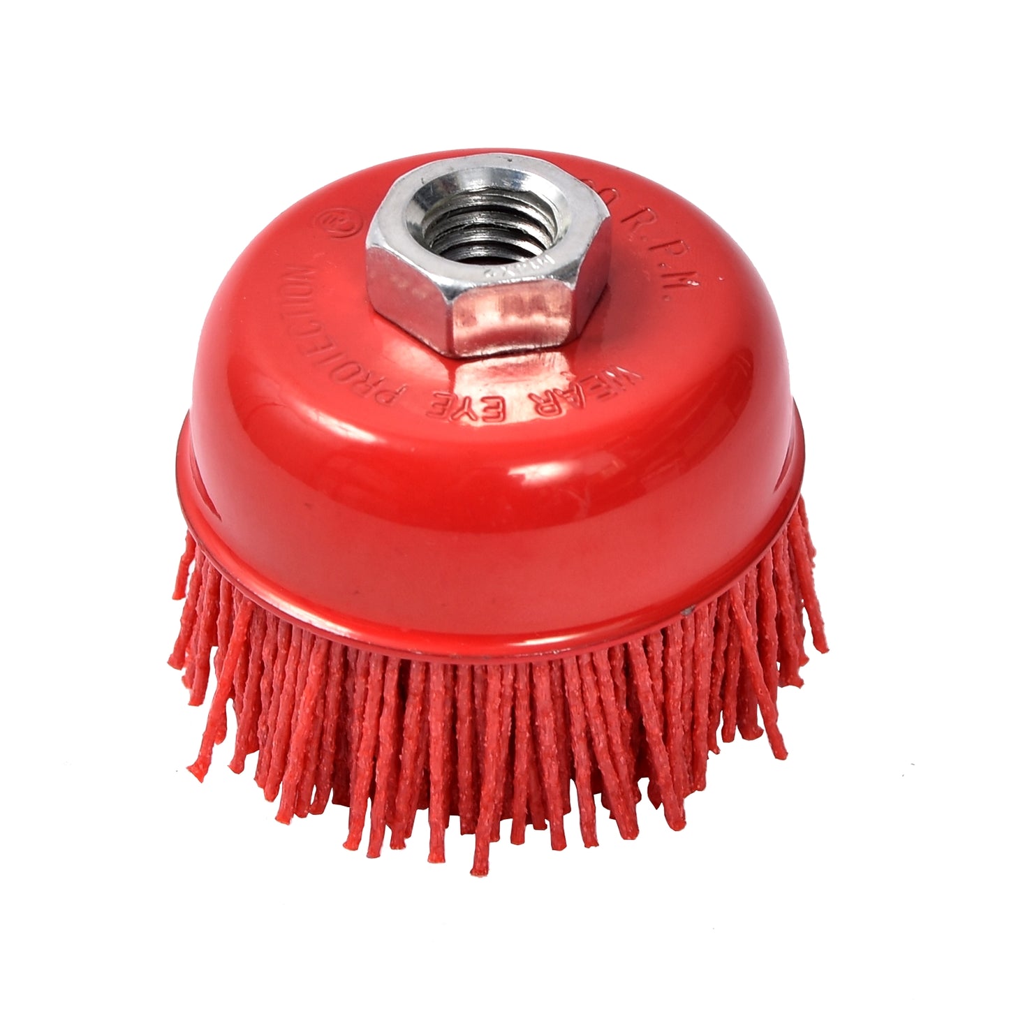 Finbullet Cup brush nylon 75 mm, M14