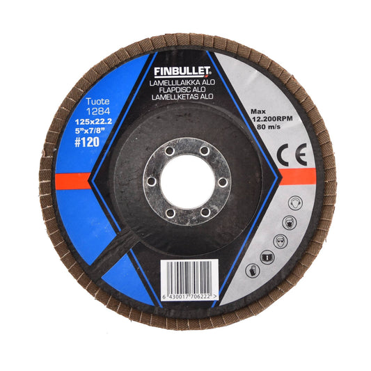 Finbullet Flap disc 125mm K120