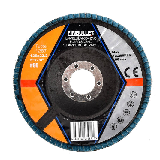 Finbullet Disc 125mm Zircon 60
