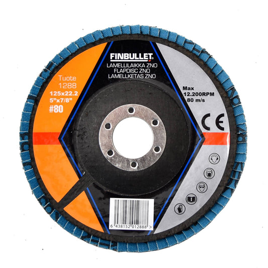 Finbullet Disc 125mm Zircon 80