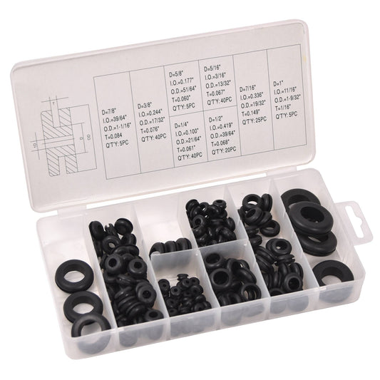Finbullet Grooving rubber set 180 pieces