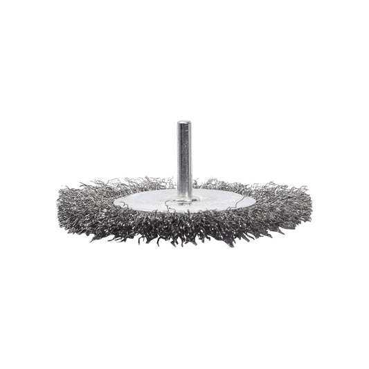 Finbullet Plate brush 100mm Spindle 6mm