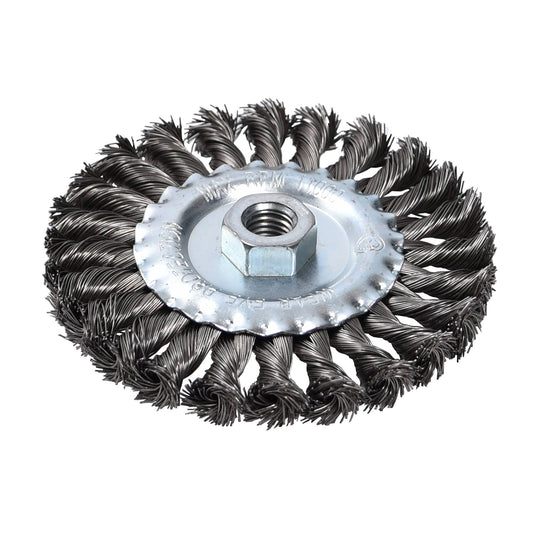Finbullet Disc brush 125 mm x M14 stainless steel